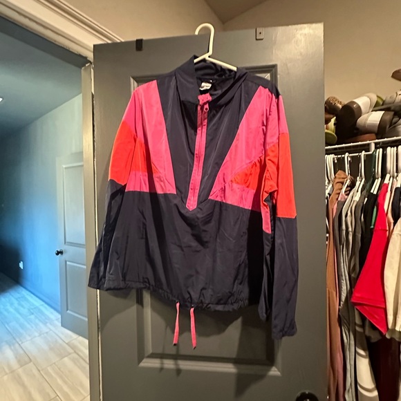 Livi Active Tops - Livi Active Pink and Navy Ski Jacket